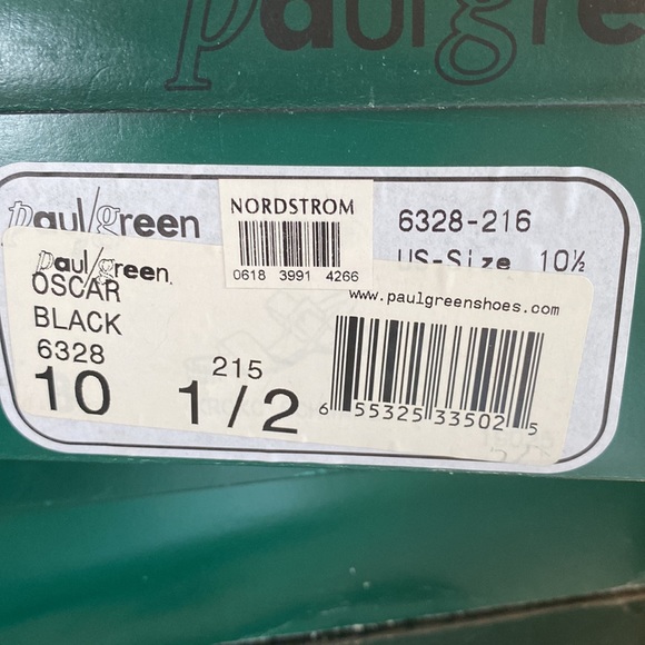 Paul Green Oscar Black Slip on loafer 10-1/2 - Picture 6 of 7